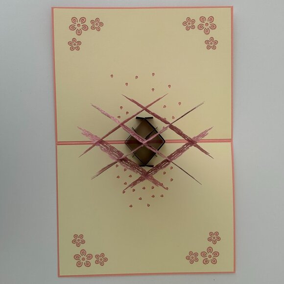 Happy Mother's Day! Floral Pop Up Greeting Card, Pop-Up Card, 3D Card - Picture 4 of 4